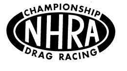 NHRA CHAMPIONSHIP DRAG RACING trademark