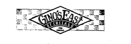 GINO'S EAST OF CHICAGO THE ORIGINAL trademark