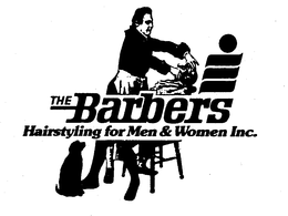 THE BARBERS HAIRSTYLING FOR MEN & WOMEN INC. trademark
