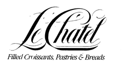 LE CHATEL FILLED CROISSANTS, PASTRIES & BREADS trademark