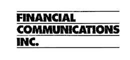 FINANCIAL COMMUNICATIONS INC. trademark