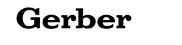 GERBER trademark