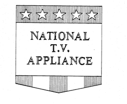 NATIONAL T.V. APPLIANCE trademark