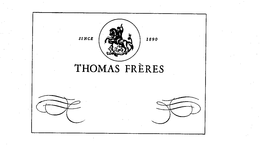 THOMAS FRERES SINCE 1890 trademark