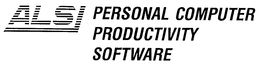 ALSI PERSONAL COMPUTER PRODUCTIVITY SOFTWARE trademark