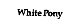 WHITE PONY trademark