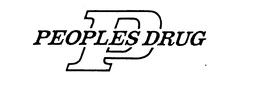 P PEOPLES DRUG trademark