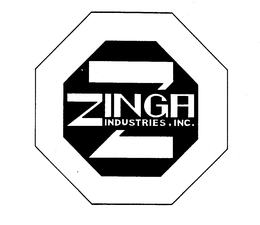 ZINGA INDUSTRIES, INC. Z trademark