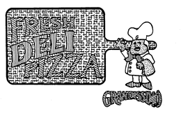 FRESH DELI PIZZA GRANDISSIMO trademark