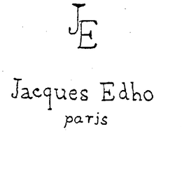 JE JACQUES EDHO PARIS trademark