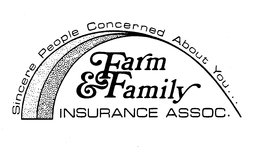 FARM & FAMILY INSURANCE ASSOC. SINCERE PEOPLE CONCERNED ABOUT YOU... trademark
