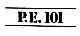 P.E. 101 trademark