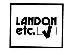 LANDON ETC. trademark