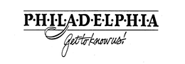 P-H-I-L-A-D-E-L-P-H-I-A GET TO KNOW US! trademark