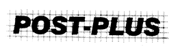 POST-PLUS trademark