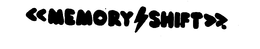 MEMORY/SHIFT trademark