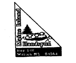 MAINE ISLAND HANDSPUN trademark