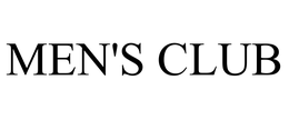 MEN'S CLUB trademark