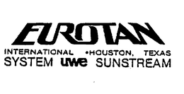 EUROTAN SYSTEM UWE SUNSTREAM trademark