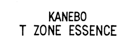 KANEBO T ZONE ESSENCE trademark