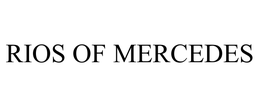 RIOS OF MERCEDES trademark