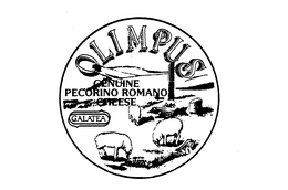OLIMPUS GENUINE PECORINO ROMANO CHEESE GALATEA trademark