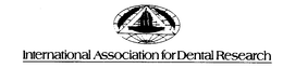 INTERNATIONAL ASSOCIATION FOR DENTAL RESEARCH trademark