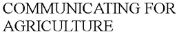 COMMUNICATING FOR AGRICULTURE trademark