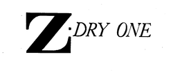 Z-DRY ONE trademark