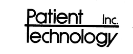 PATIENT TECHNOLOGY INC. trademark