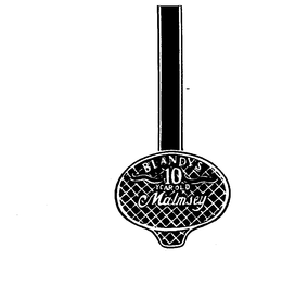 BLANDY'S 10 YEAR OLD MALMSEY trademark