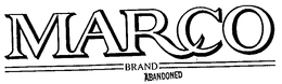 MARCO BRAND trademark