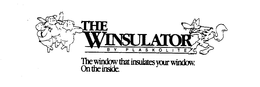THE WINSULATOR BY PLASKOLITE THE WINDOW THAT INSULATES YOUR WINDOW. ON THE INSIDE. trademark