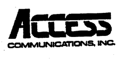 ACCESS COMMUNICATIONS, INC. trademark