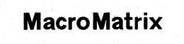 MACROMATRIX trademark