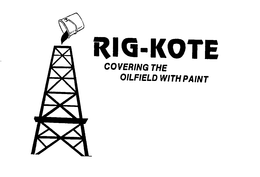 RIG-KOTE COVERING THE OILFIELD WITH PAINT trademark