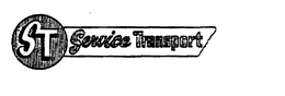 ST SERVICE TRANSPORT trademark