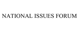 NATIONAL ISSUES FORUM trademark