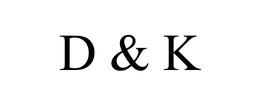 D & K trademark