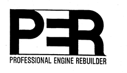 PROFESSIONAL ENGINE REBUILDER PER trademark