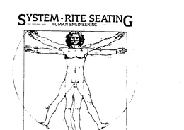 SYSTEM-RITE SEATING HUMAN ENGINEERING trademark