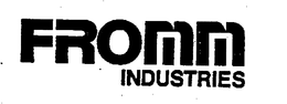 FROMM INDUSTRIES trademark