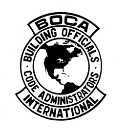 BOCA INTERNATIONAL BUILDING OFFICIALS CODE ADMINISTRATORS trademark