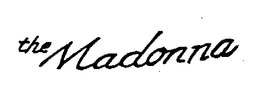 THE MADONNA trademark