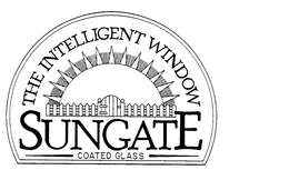THE INTELLIGENT WINDOW SUNGATE COATED GLASS trademark