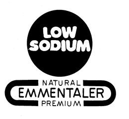 LOW SODIUM NATURAL EMMENTALER PREMIUM trademark