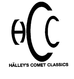 HCC HALLEY'S COMET CLASSICS trademark