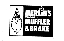 MERLIN'S MAGIC MUFFLER & BRAKE trademark