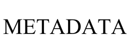 METADATA trademark