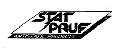 STAT PRUF ANTISTATIC PRODUCTS trademark
